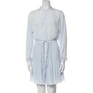 NWT A.L.C. Jen Belted Long-Sleeve Dress Size 0